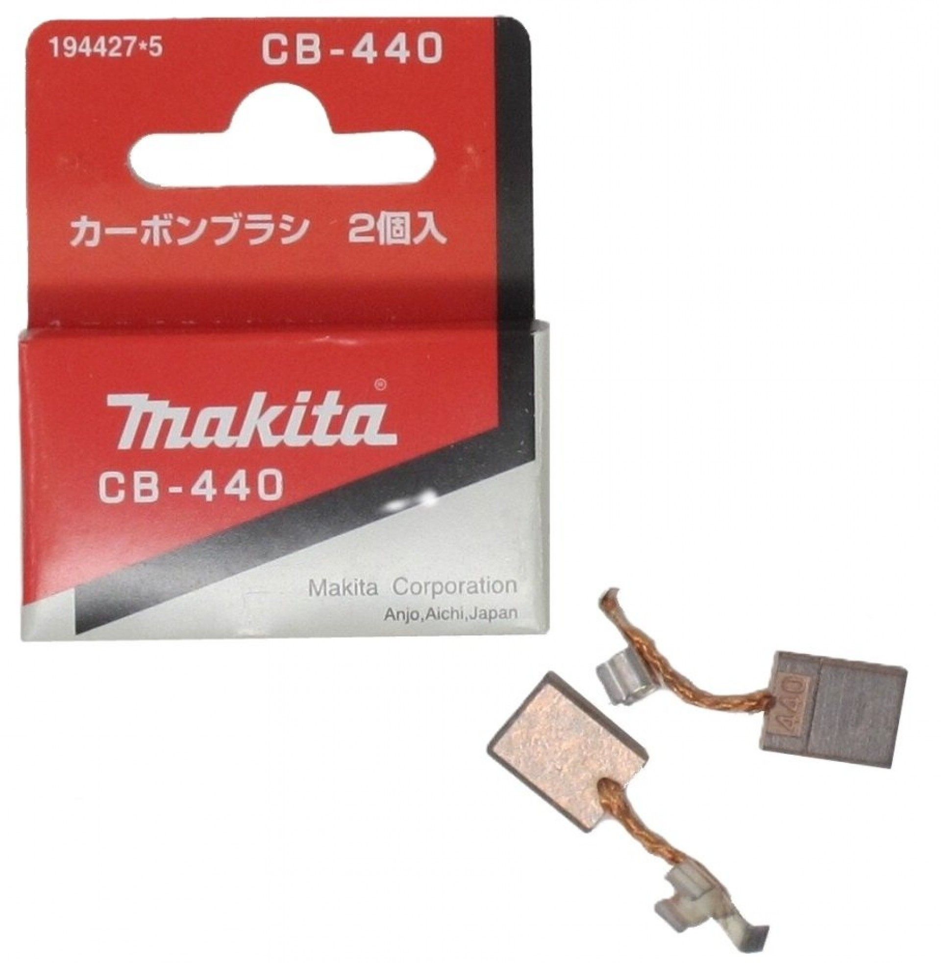 Escovas carvão CB-440 refª 194427-5 MAKITA