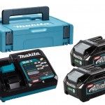 Kit de Bateria 4,0Ah BL1840 x(2) + DC40RA ref 191J97-1 Makita