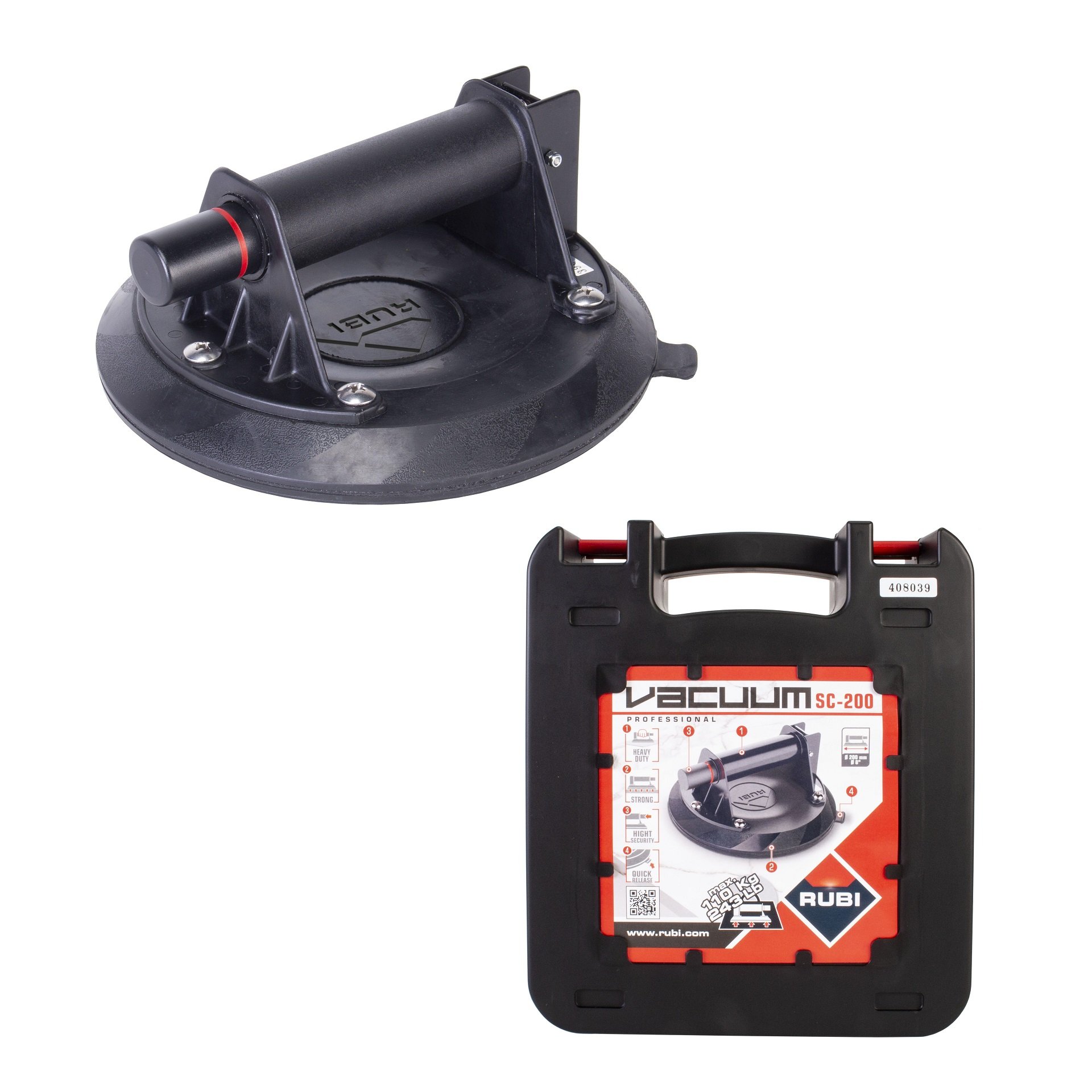 VENTOSA C/BOMBA VÁCUO REF 18919 RUBI