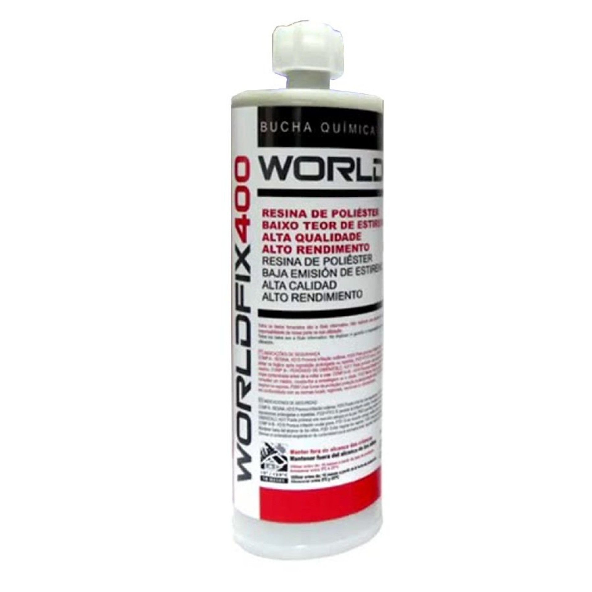 BUCHA QUIMICA WORLDFIX 400ML