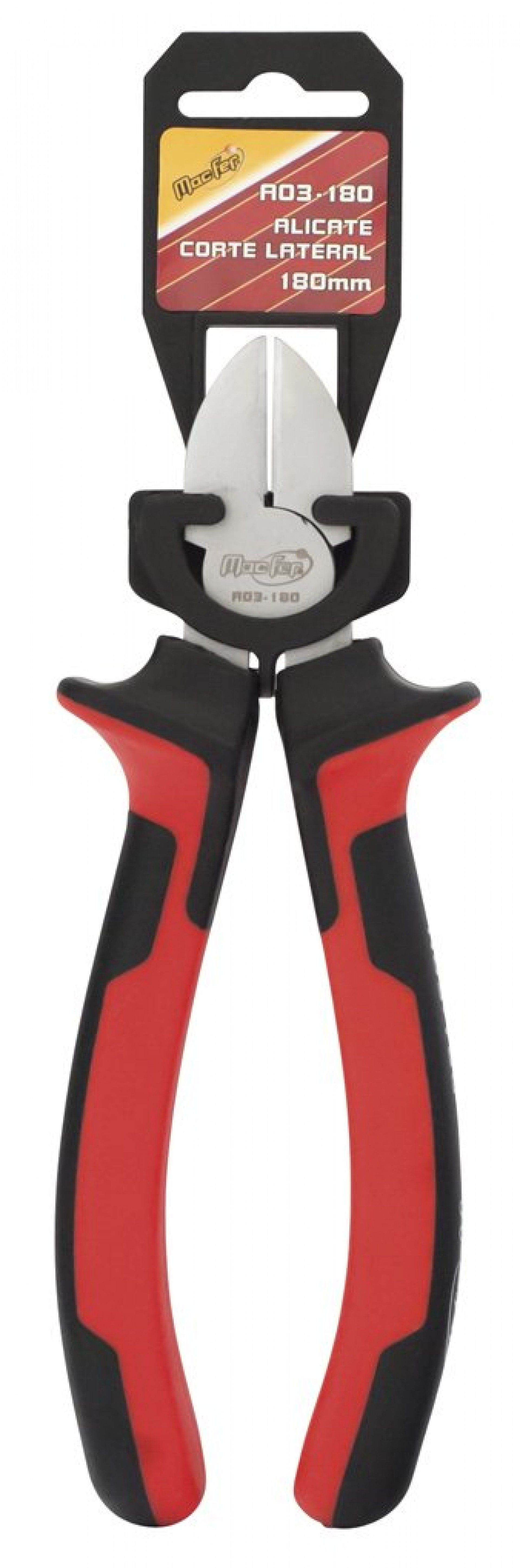 Alicate a/c corte lateral MacFer A03 180mm refª 186.0007 MACFER