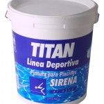 Tinta para Piscinas Mate Base aquosa 4L Azul SirenaTitan Tinta para Piscinas Mate Base aquosa 4L Azul SirenaTitan
