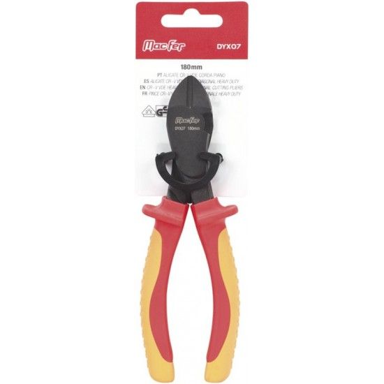 Alicate Cr-V VDE corda piano MacFer DYX07 180mm ref 183.0087 MACFER