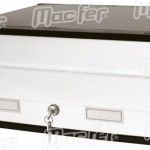 Caixa correio grande simples  PB01B preta ref 179.0003 MACFER