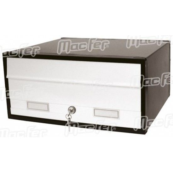 Caixa correio grande dupla  PB02B preta refª 179.0013 MACFER Caixa correio grande dupla  PB02B preta refª 179.0013 MACFER