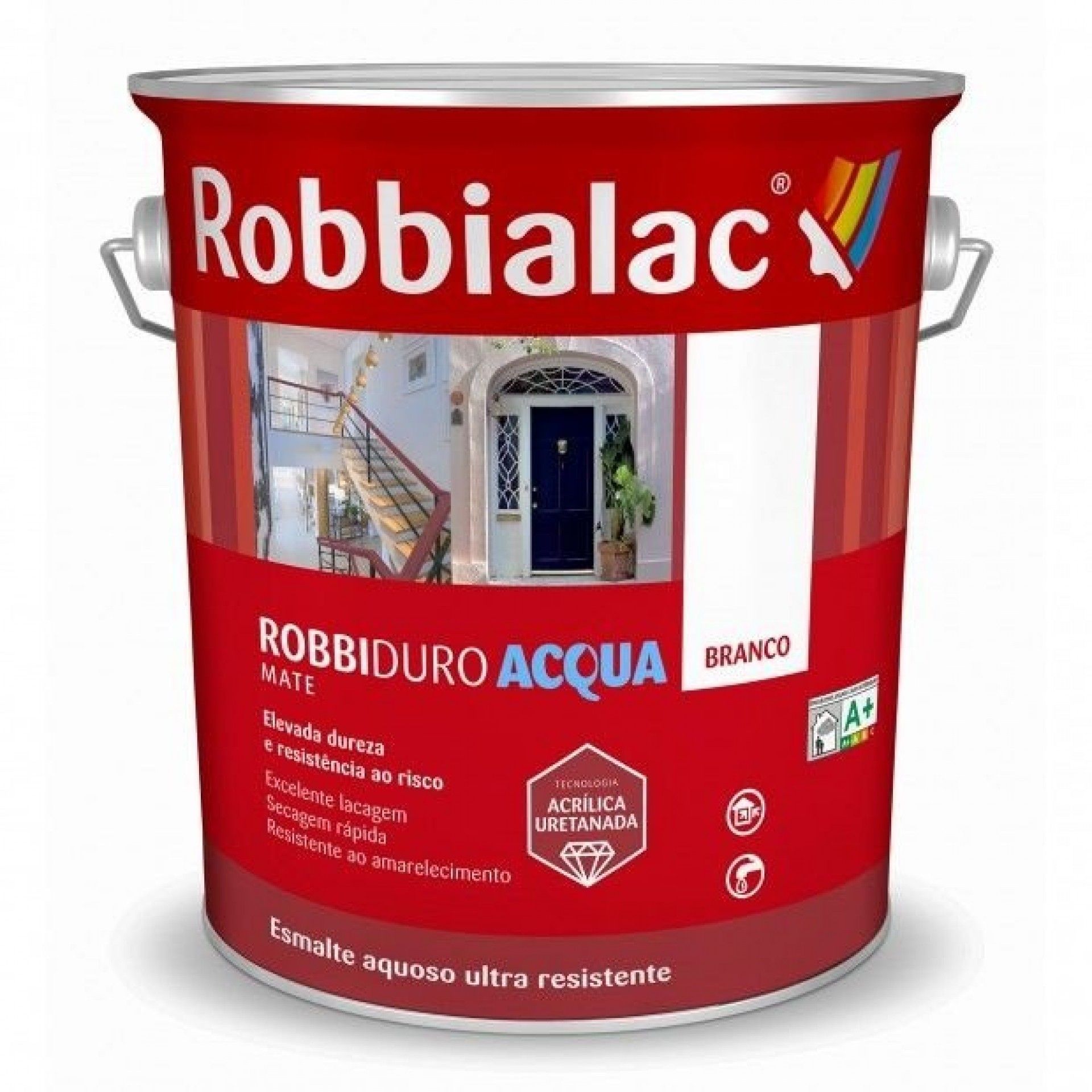 ROBBIDURO ACQUA MATE BRANCO 4L ROBBIALAC