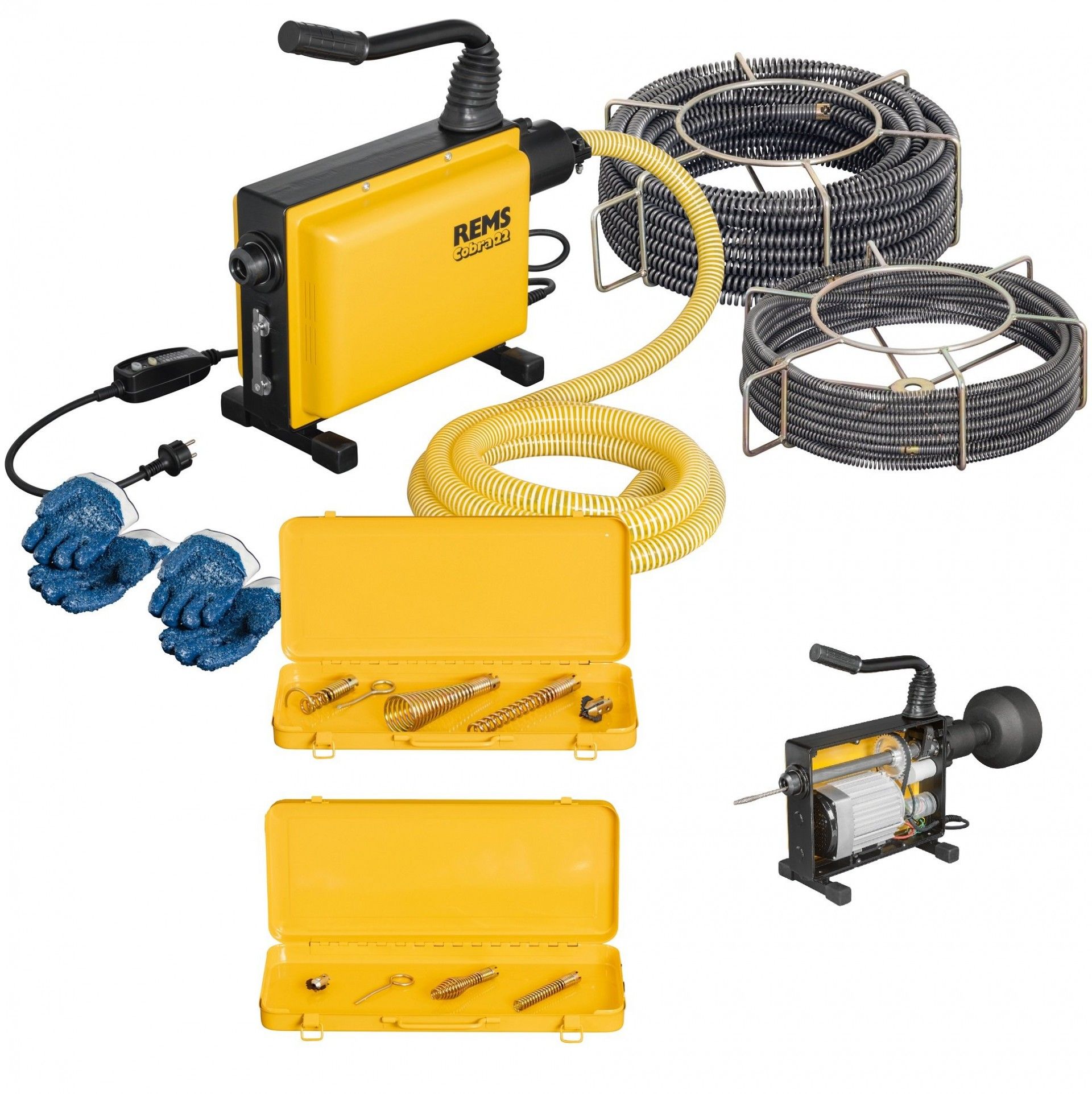 Kit limpeza Tubos Cobra 22 Set 16+22 refª 172012_R220 REMS