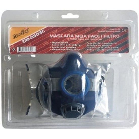 Filtro para máscara meia face GM-0503C 0502 A1P1 refª 171.0035 MACFER Filtro para máscara meia face GM-0503C 0502 A1P1 refª 171.0035 MACFER