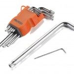 Jogo chaves Torx c/furo 9pç refª 170615 ALYCO Jogo chaves Torx c/furo 9pç refª 170615 ALYCO