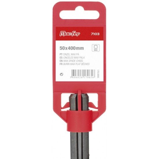 Cinzel MAX pá MacFer 7103 80x300mm refª 170.0066 MACFER Cinzel MAX pá MacFer 7103 80x300mm refª 170.0066 MACFER