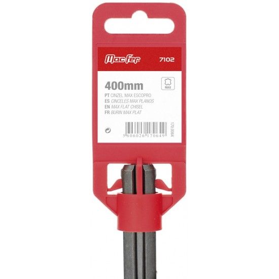 Cinzel MAX escopro MacFer 7102 400mm refª 170.0064 MACFER Cinzel MAX escopro MacFer 7102 400mm refª 170.0064 MACFER