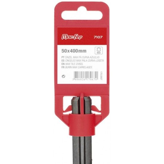 Cinzel MAX p� curva azulejo MacFer 7107 50x400mm ref� 170.0067 MACFER
