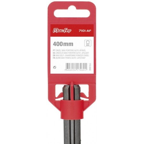 Cinzel MAX ponteiro auto-afi�vel MacFer 7101-AF 400mm ref� 170.0060 MACFER