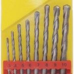 Jg. brocas p/ bet�o  B2000-08 3~10mm 8p�s ref� 169.0042 MACFER