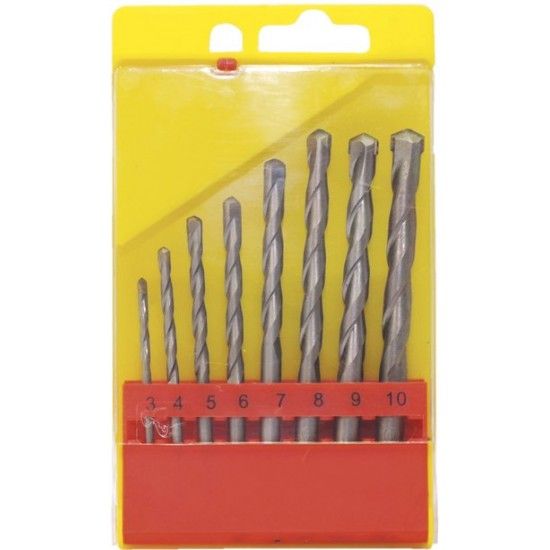 Jg. brocas p/ bet�o  B2000-08 3~10mm 8p�s ref� 169.0042 MACFER