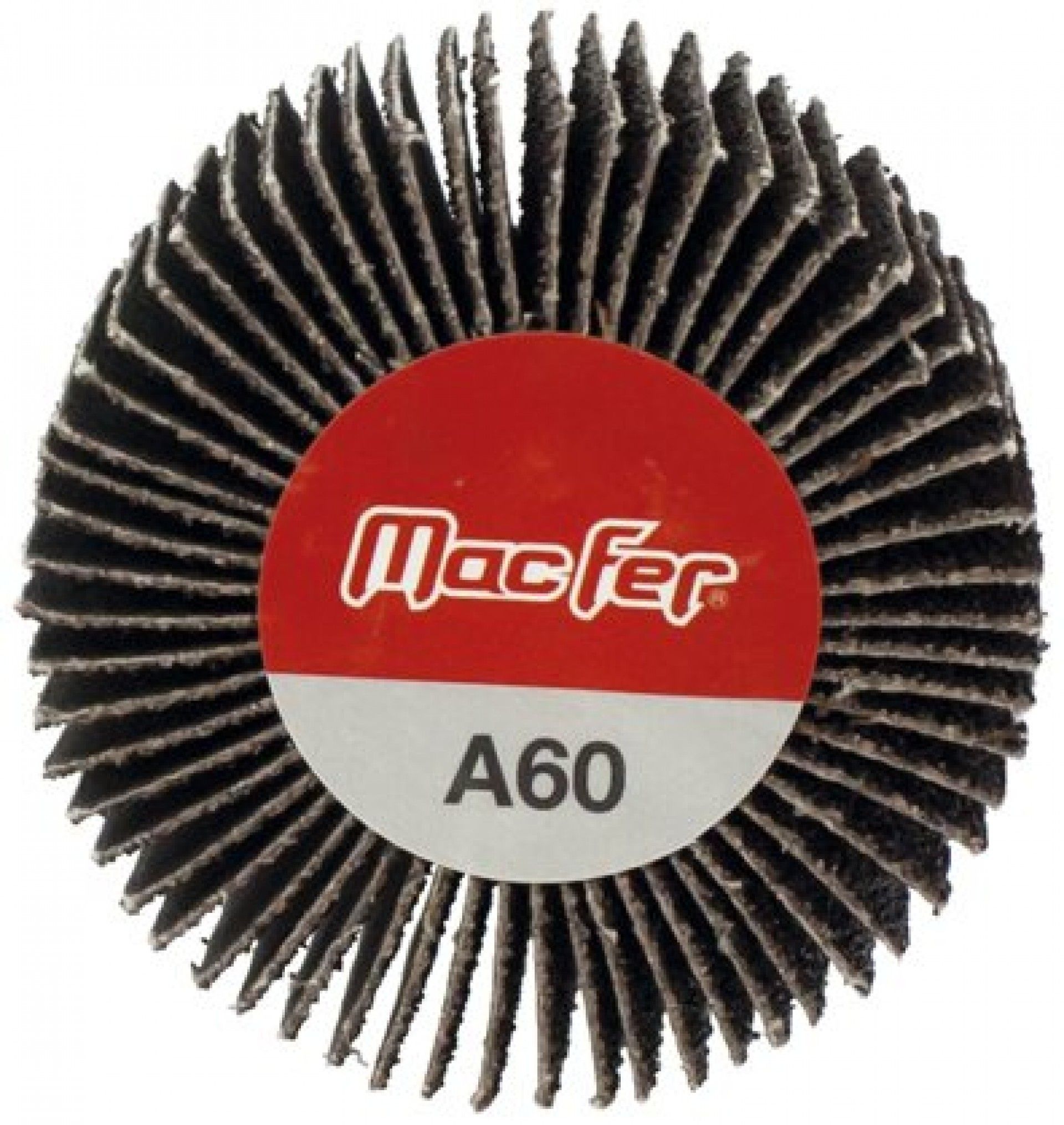 Roda lamelas lixa SFW 40x30x6mm A60 refª 165.0262 MACFER