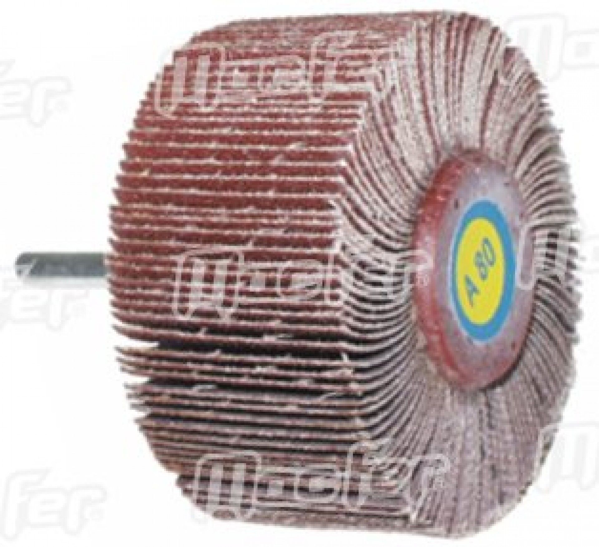 Roda lamelas lixa MacFer SFW 30x15x6mm A60 refª 165.0056 MACFER