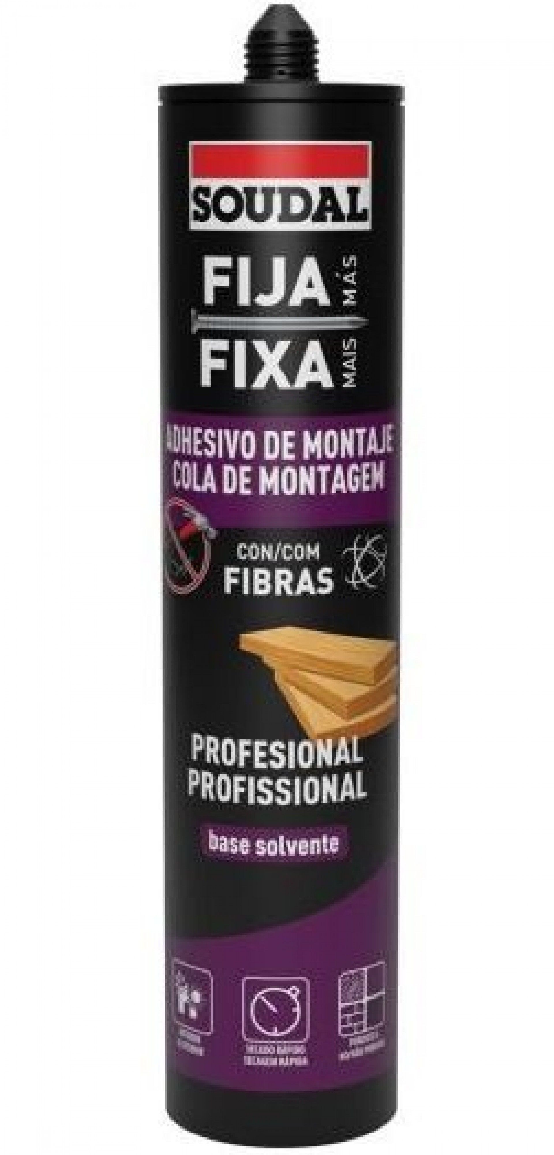 Fixa Mais c/fibras 405g SOUDAL