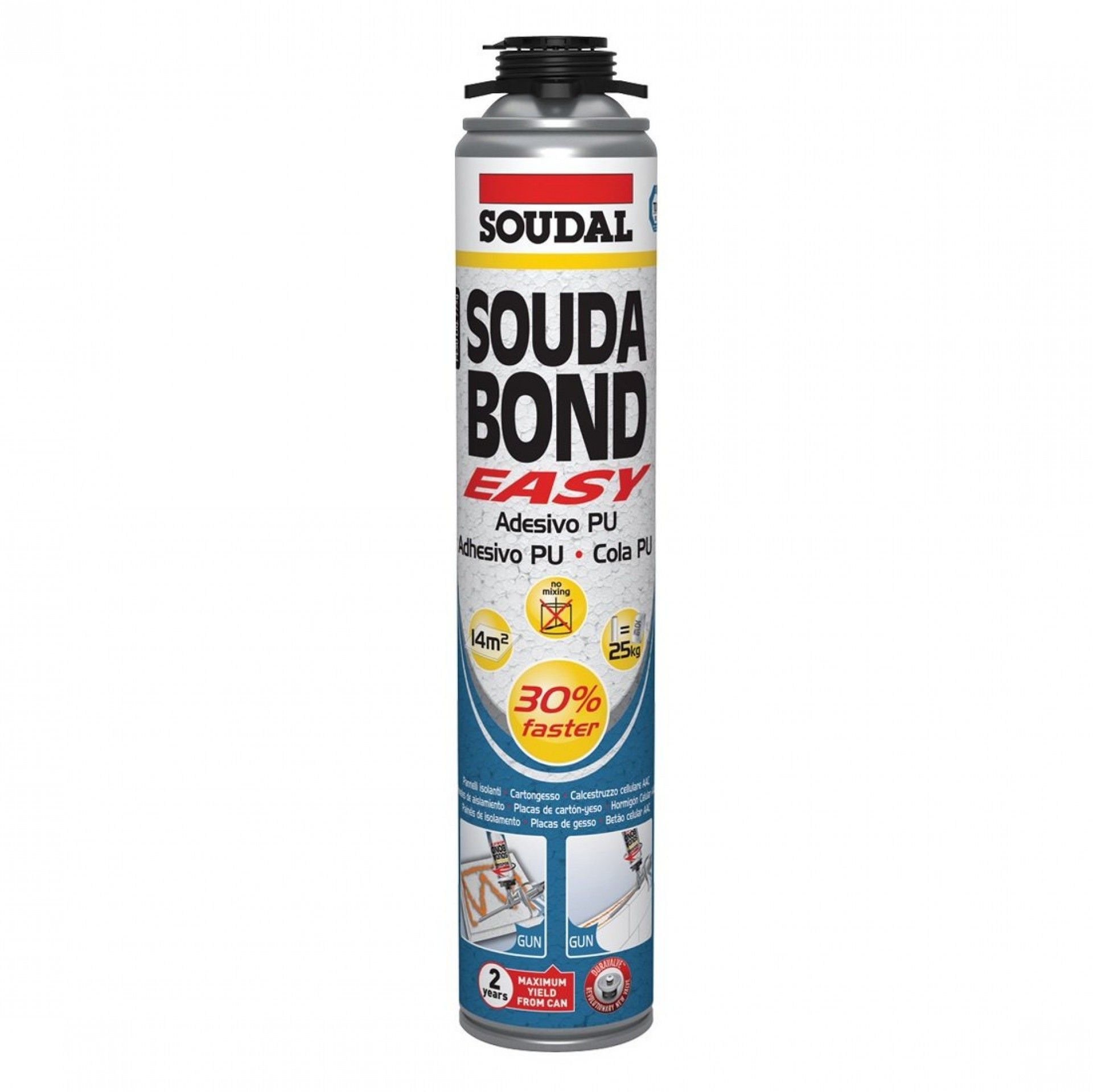 ESPUMA SOUDABOND EASY PISTOLA 750ML