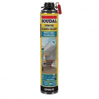 Espuma Isolamento Pulverizvel 700ml ref 154642 SOUDAL