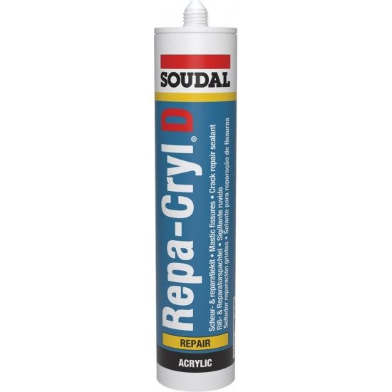 Mastic granulado Repa-Cryl D branco Soudal