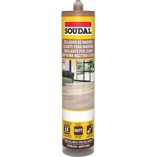Selante acrlico p/madeira Pinho Soudal