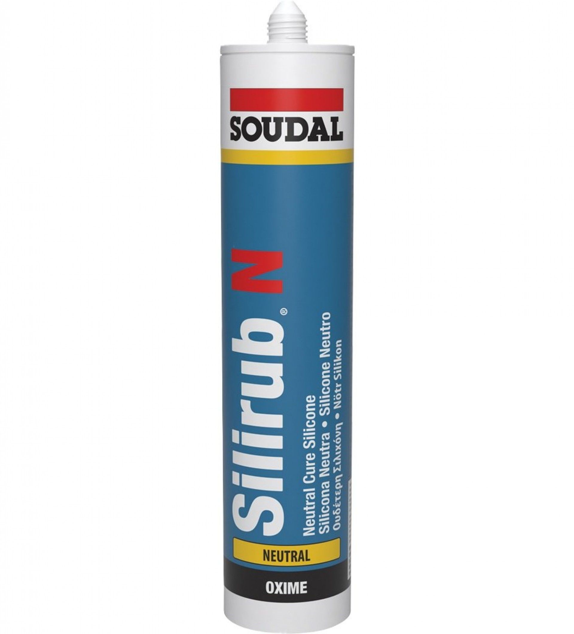 Silicone SiliRub N Branco 300ml Soudal