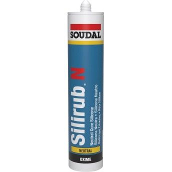 Silicone neutro SiliRub verde ral 6005 300ml Soudal