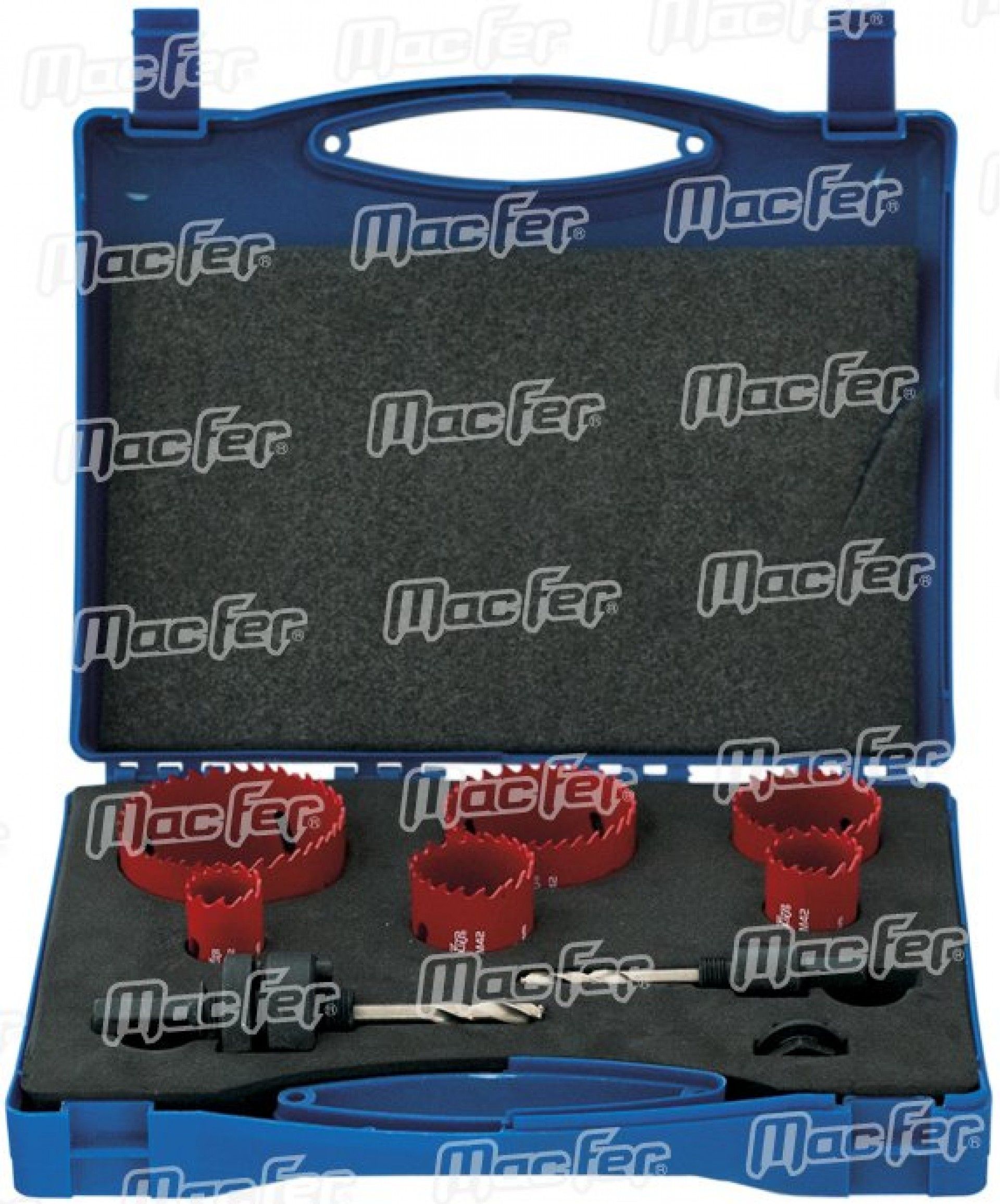 Jg. serras cran. bim. HSS-Cobalto 8% MacFer M4209-21 9pçs refª 160.0074 MACFER