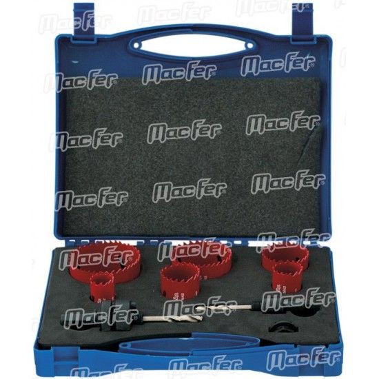 Jg. serras cran. bim. HSS-Cobalto 8% MacFer M4209-21 9ps ref 160.0074 MACFER