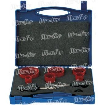 Jg. serras cran. bim. HSS-Cobalto 8% MacFer M4209-21 9ps ref 160.0074 MACFER