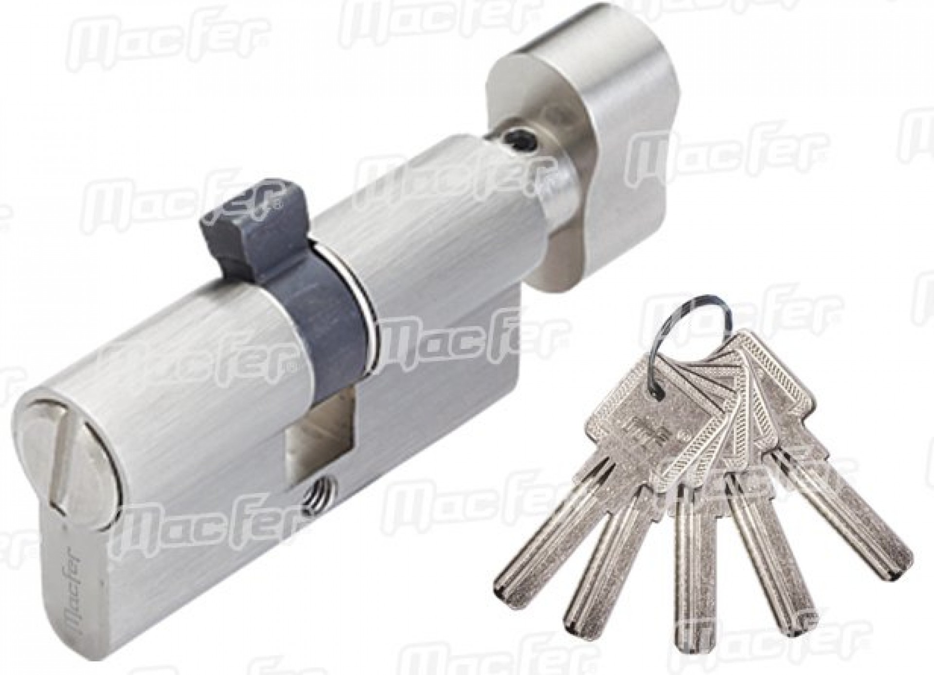 Cil. ch. pts MacFer SCYWM 90mm (40+50) niq. mate refª 151.0078 MACFER