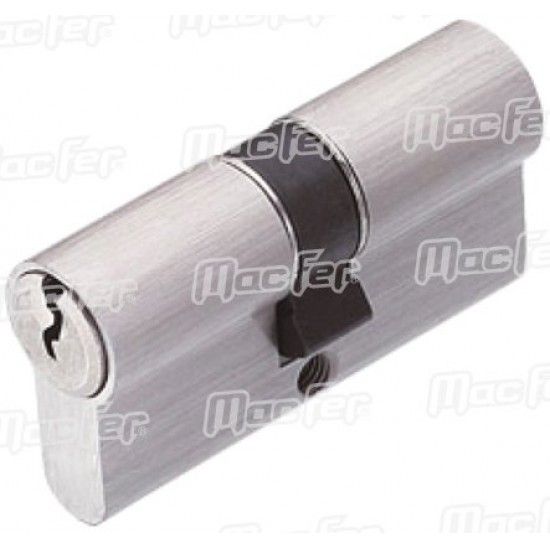 Cil. ch. normal mf CYWM 70mm (35+35) niq. mate refª 151.0067 MACFER Cil. ch. normal mf CYWM 70mm (35+35) niq. mate refª 151.0067 MACFER