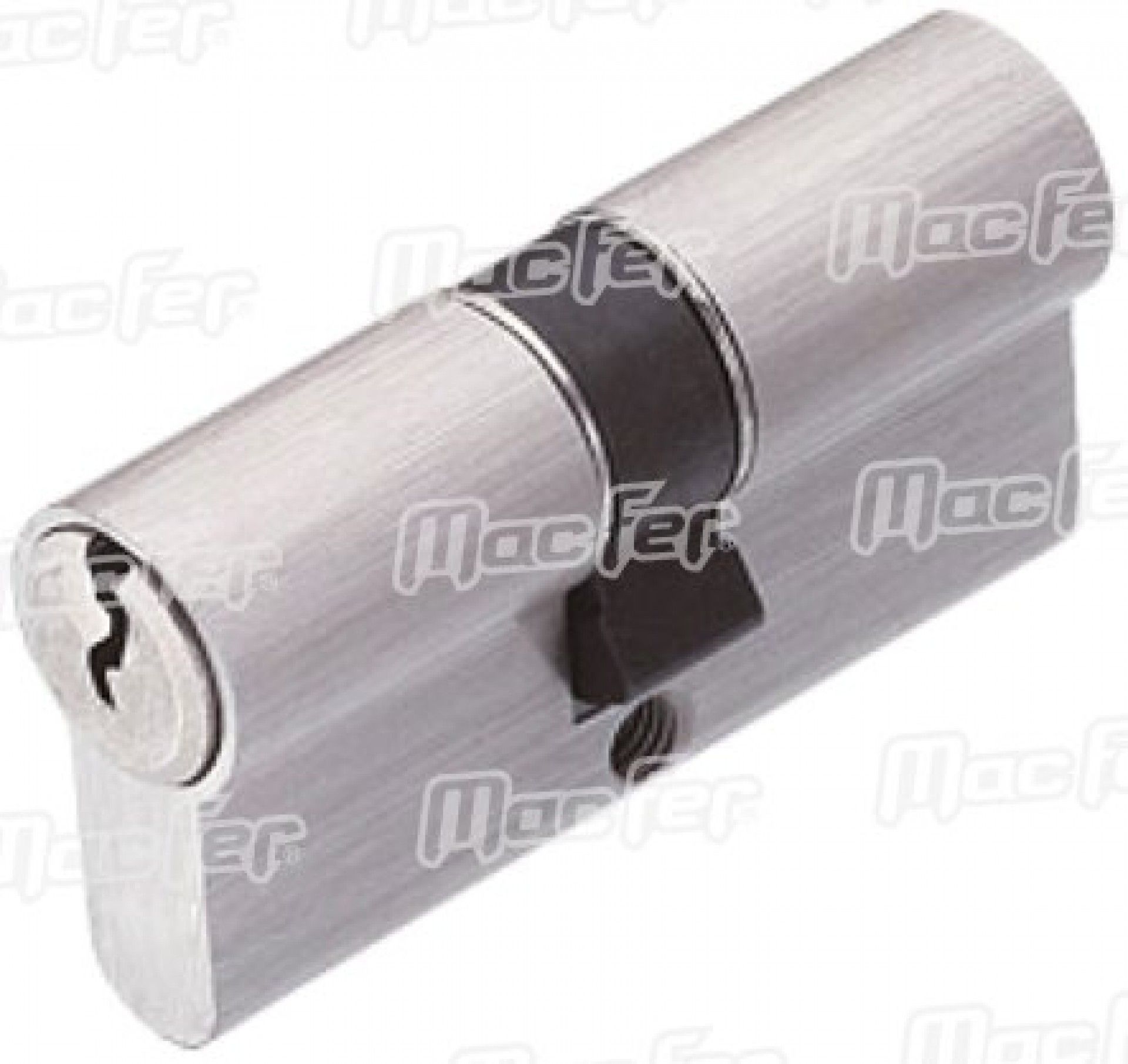 Cil. ch. normal mf CYWM 50mm (25+25) niq. mate refª 151.0061 MACFER