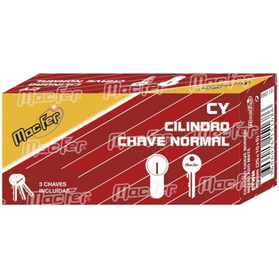 Cil. ch. normal mf CYWM 70mm (35+35) niq. mate refª 151.0067 MACFER Cil. ch. normal mf CYWM 70mm (35+35) niq. mate refª 151.0067 MACFER