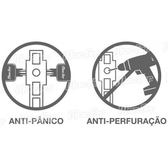 Cil. ch. pts  SCY 80mm (40+40) dou. ref� 151.0028 MACFER