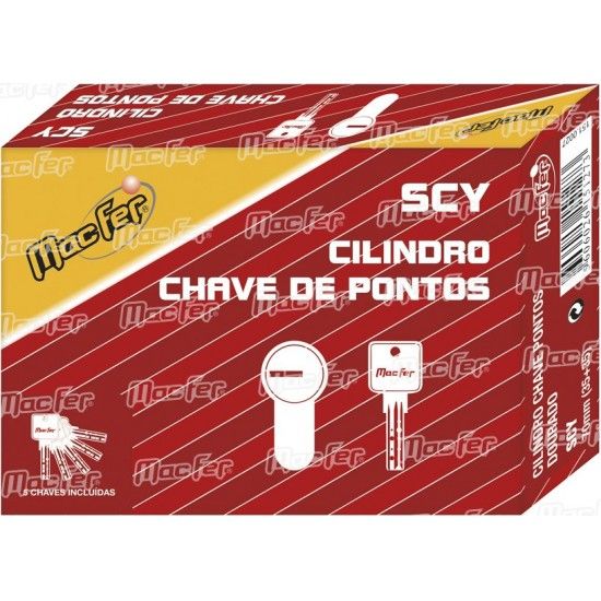 Cil. ch. pts MacFer SCY 70mm (35+35) dou. refª 151.0027 MACFER Cil. ch. pts MacFer SCY 70mm (35+35) dou. refª 151.0027 MACFER