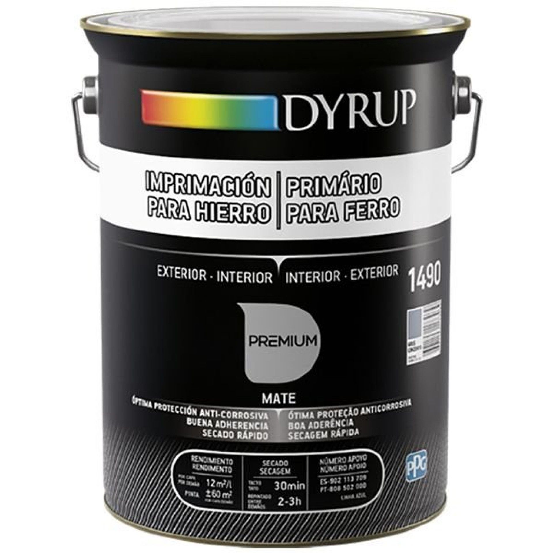 PRIMÁRIO FERRO CINZA 0.75L DYRUP