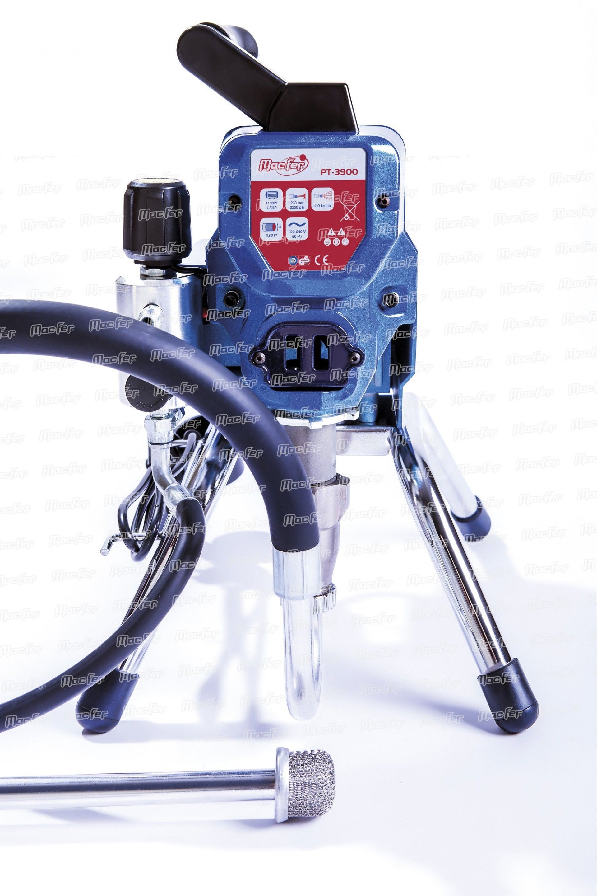 Máq. pint. airless piston MacFer PT-3900 refª 148.0003 MACFER