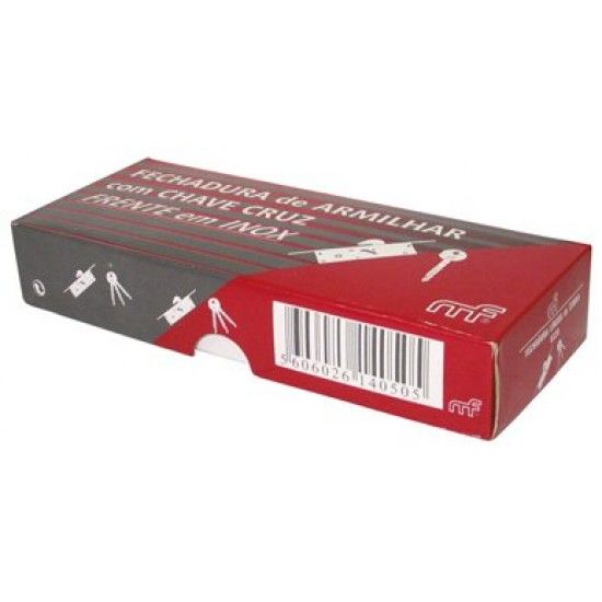 Fechadura arm. ch. cruz l�ngua cair mf 0321 KA-A3 ref� 140.0092 MACFER