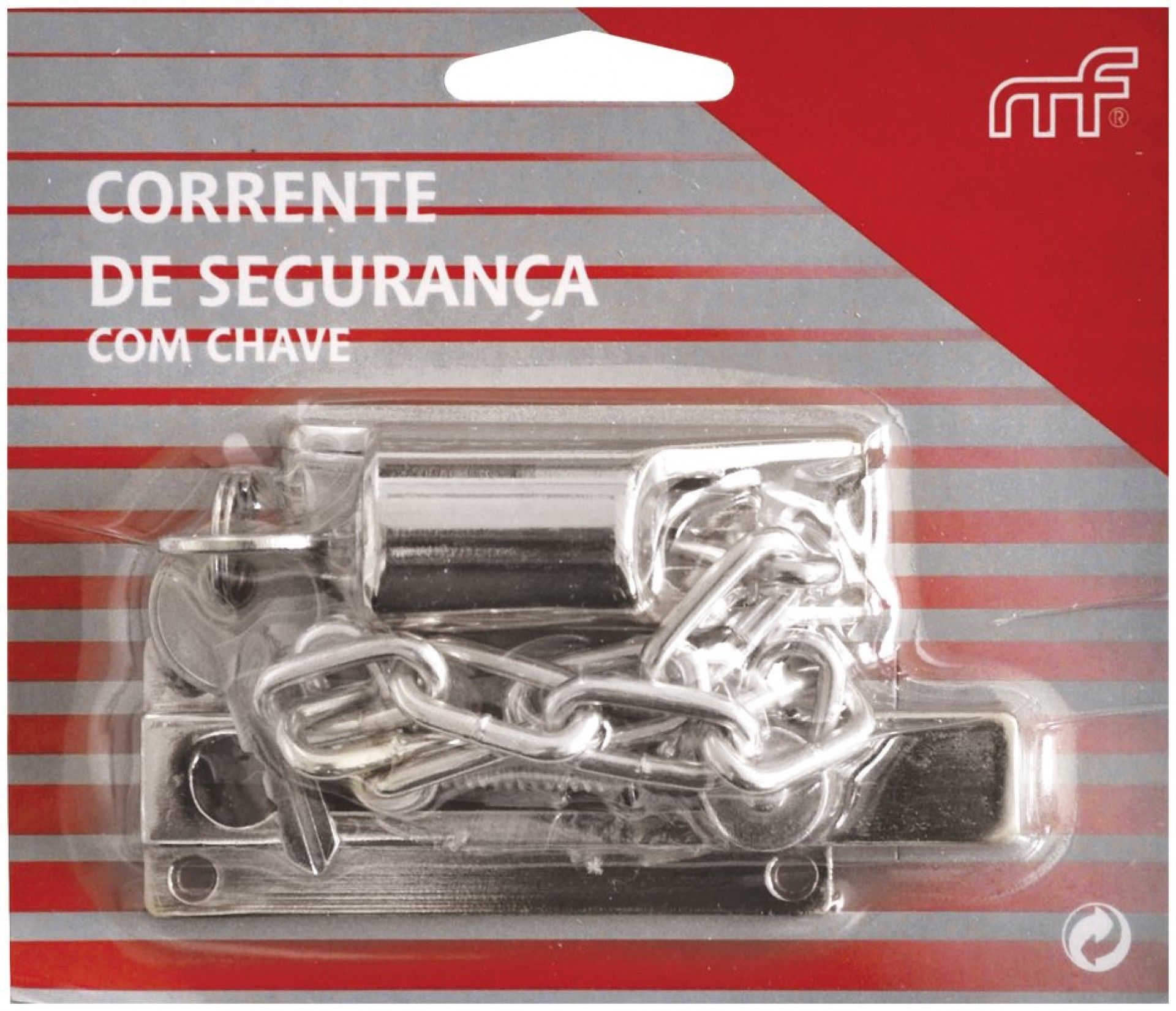 Corrente de segurança pregar à face c/ ch. mf 740 niq. refª 140.0030 MACFER