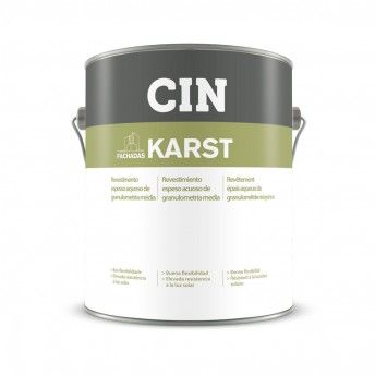 REVESTIMENTO ESPESSO KARST BRANCO 20Kg ref 14-950 CIN