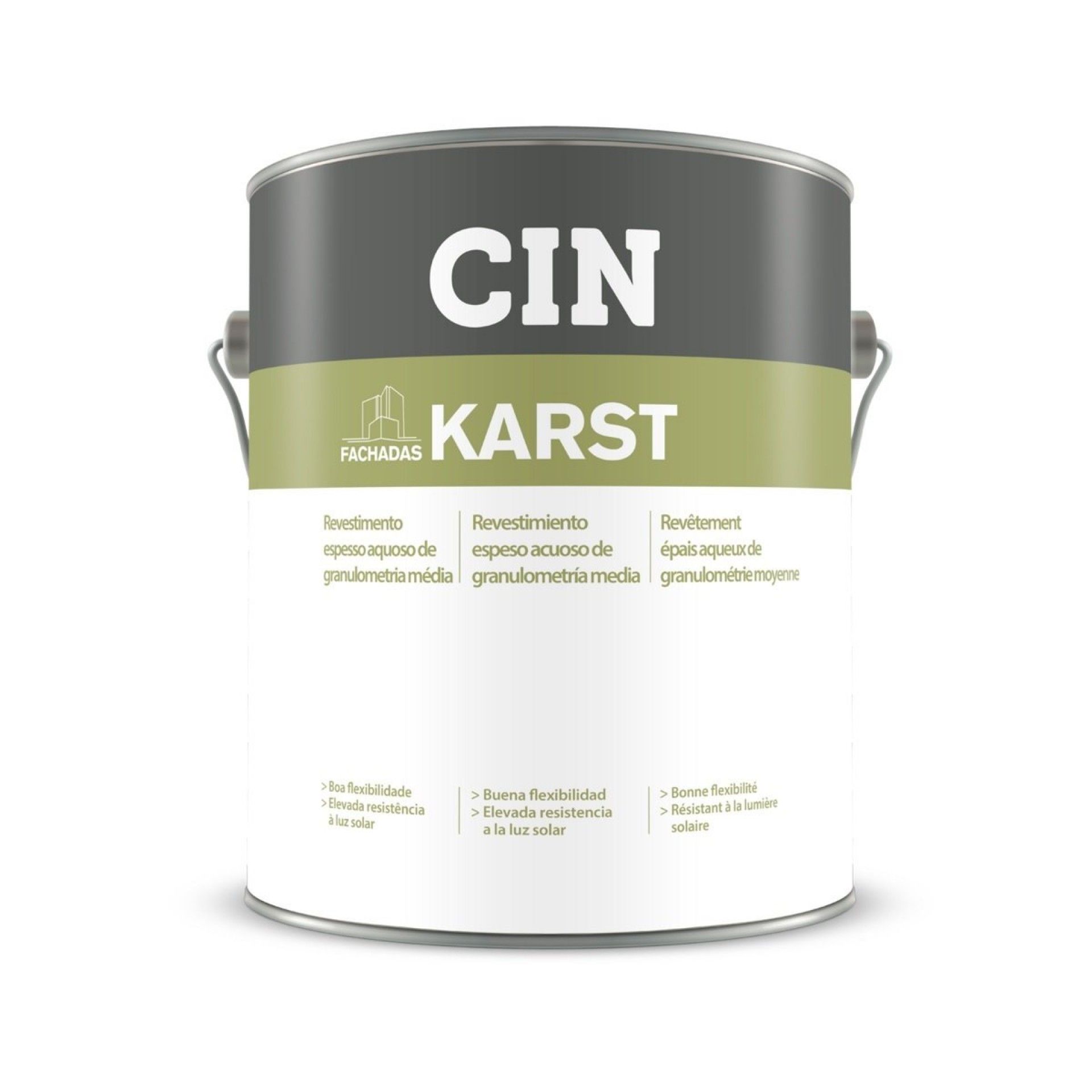 REVESTIMENTO ESPESSO KARST BRANCO 20Kg refª 14-950 CIN