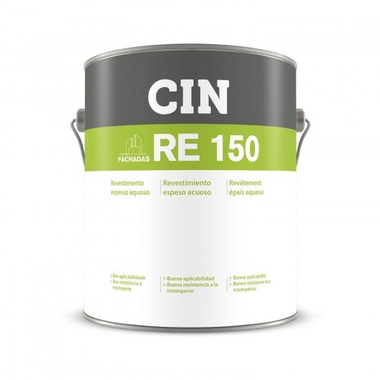 REVESTIMENTO ESPESSO RE 150 BRANCO 20Kg 14-949 CIN