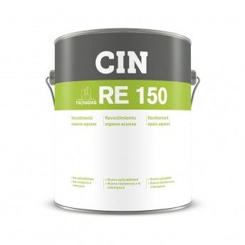 REVESTIMENTO ESPESSO RE 150 BRANCO 20Kg 14-949 CIN