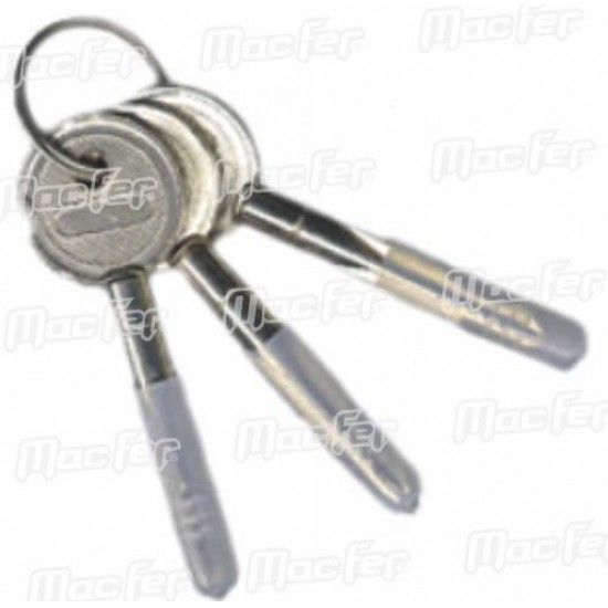 Interior p/ fech. ch. cruz c/ 3 ch. mf DR 110-INT ref� 140.0003 MACFER