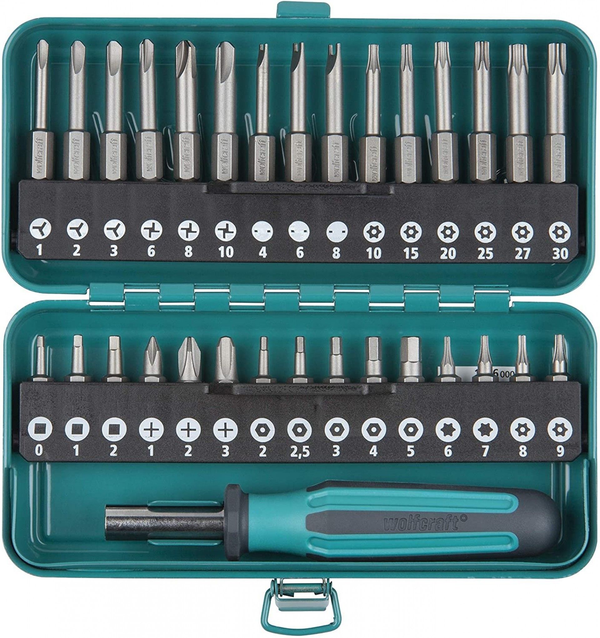 Kit bits segurança 31pç refª 1386000 WOLFCRAFT