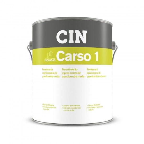REVESTIMENTO ESPESSO CARSO 1 BRANCO 20Kg 14-945 CIN