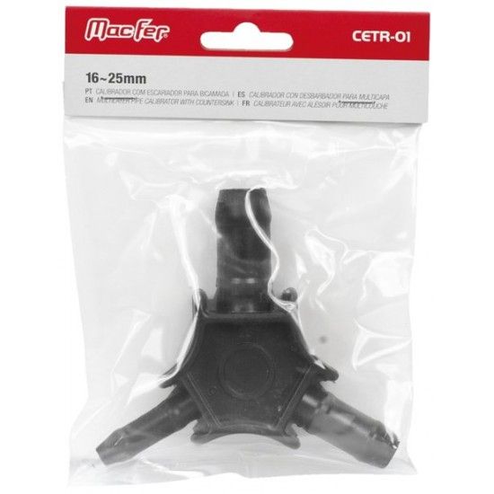 Calibrador c/ escariador p/ bicamada MacFer CETR-01 16~25mm refª 136.0070 MACFER Calibrador c/ escariador p/ bicamada MacFer CETR-01 16~25mm refª 136.0070 MACFER