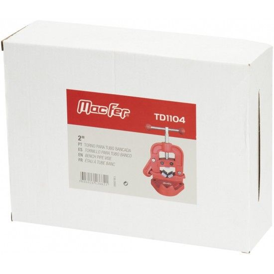 Torno p/ tubo bancada MacFer TD1104 2" ref 136.0062 MACFER